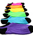 Assorted No Show Socks - 6 Pack of Socks