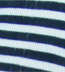 K. Bell Over the Knee Striped Socks - NAVY / BLUE