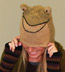 Fleece Lined Animal Beanie: Green Frog Hat