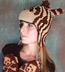 Fleece Lined Animal Beanie: Brown Giraffe Hat