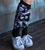 BANDANA SKULL KNEE HIGH SOCKS