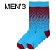 Men's Two-Tone Dots Crew Socks