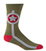 Men's Army Star Crew Socks
