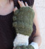 Sage Mohair Arm Warmer With Buttons