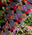 Ozone ETUDES BROWN Argyle Angora Knee High Knee Socks