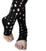 Ozone Falling Raindrops Black Leg Warmers /  Arm Warmers