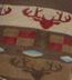 Ozone Reindeer Pattern Brown Knee High Knee Socks