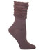 Ozone Ruffle Sock Pink Parme Cotton Anklet / Ankle Socks