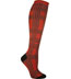 Ozone Buffalo Dots RED Cotton Knee High Knee Socks