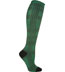 Ozone Buffalo Dots GREEN Cotton Knee High Knee Socks