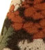 Ozone JAPAN BROWN FLOWER PRINT ARM  WARMER  (PETITE LEG WARMER)