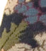 Ozone JAPAN BLUE FLOWER PRINT ARM WARMER (PETITE LEG WARMER)