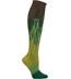 Ozone Sunny, Cloudy, Night Gray Knee High Knee Socks