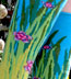 Ozone Sunny, Cloudy, Night Turquoise Knee High Knee Socks