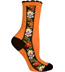 Ozone Nordic Stripe Orange with Flowers