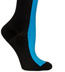 Ozone Neon Blue Racer Stripe Over the Knee Socks - OTK