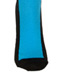 Ozone Neon Blue Racer Stripe Over the Knee Socks - OTK