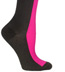 Ozone Neon Pink Racer Stripe Over the Knee Socks - OTK