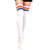 Pride Socks - Thigh High Rainbow Tube Socks