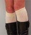 RocknSocks Jagger Antique White Knee High Socks