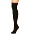 RocknSocks Slick Black Vertical Striped Cotton Over the Knee Socks (OTK)