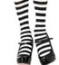 Sexy Pus Size Black/White Striped (3X/4X)