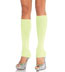 Ribbed Leg Warmers in Neon Colors