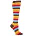 Warm  Striped Knee High Sock - Multicolor