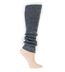 Sock It To Me Grey & Silver Cotton Leg Warmer