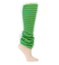 Sock It To Me Green / Lt Green Striped Leg Warmer