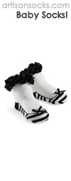 Mud Pie Natalie Zebra Print Baby Socks with Ruffle and Bow