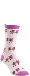 Peanut Butter and Jelly Crew Socks