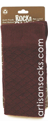 Merlot Knee High Socks - Cotton