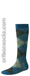 Smartwool Women's Socks DIAMOND DEB Argyle Knee High Socks