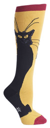 Sock It To Me Cat Noir Knee High Knee Socks