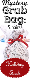 Holiday Grab Bag- Gift Set of 5 Socks!