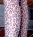 Celeste Stein Lurex Hairy Leopard Animal Print Tights / Stockings