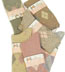Japanese Argyle Accent Angora and Wool Crew Socks (Calf Socks)