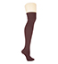 K. Bell Soft and Dreamy Over the Knee Socks- Dark Brown