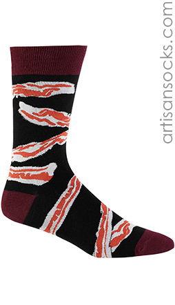 Men's Bacon Crew Socks