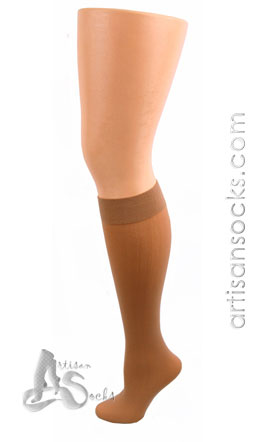 Celeste Stein NUDE COOLMAX Knee High Socks