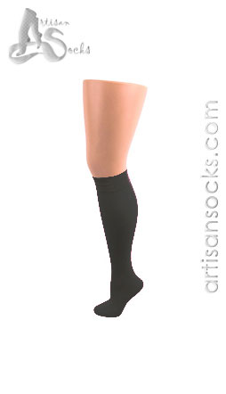 Celeste Stein Charcoal Knee Stockings