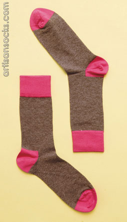 Happy Socks Melange & Color Cotton Crew Socks
