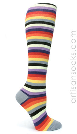 Portland Striped Knee High Sock - Multicolor