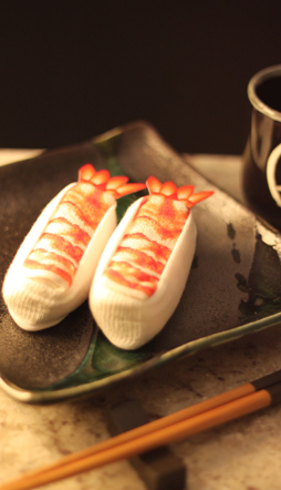 Shrimp Ebi Sushi Socks