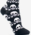 Phantom Black and White Skull Knee High Socks