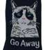 Grumpy Cat Go Away Crew Socks