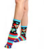 Hearts & Stripes Toe Socks - Tabi Socks