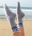 K. Bell Shark Socks