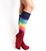 Ombre Stripe Knee High - Bright Multicolor